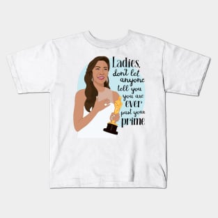 Michelle Yeoh Oscar Kids T-Shirt